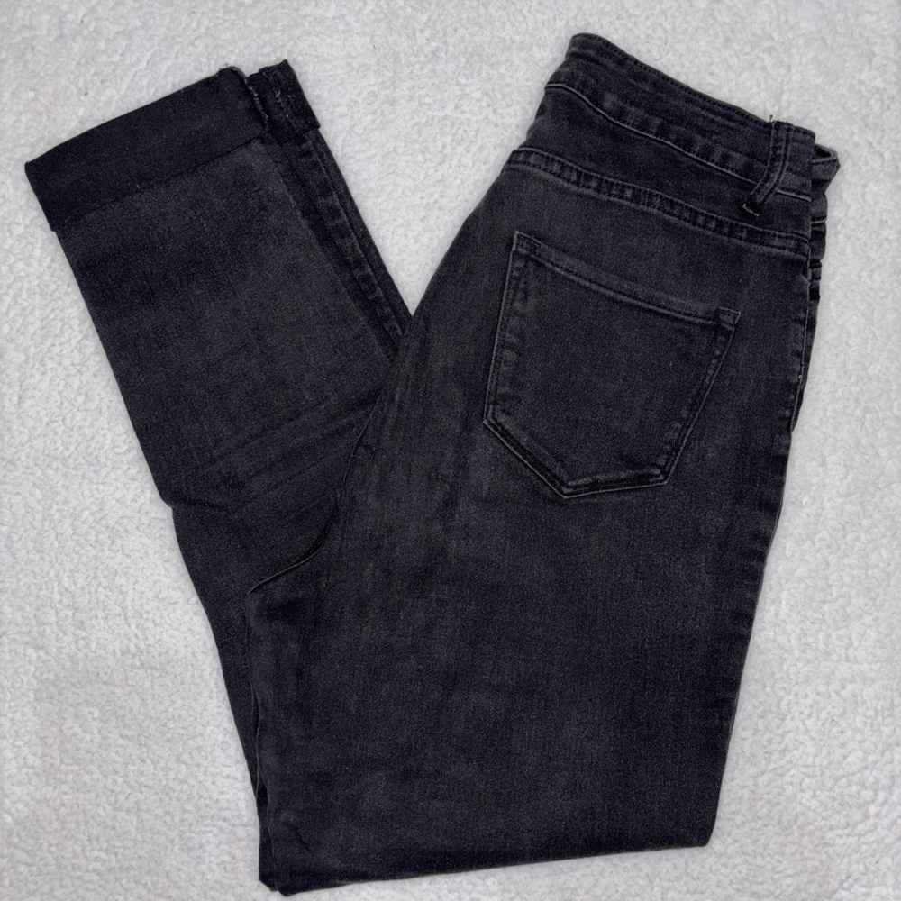 BOB High Rise Black Ripped Jeans - Picture 2 of 3